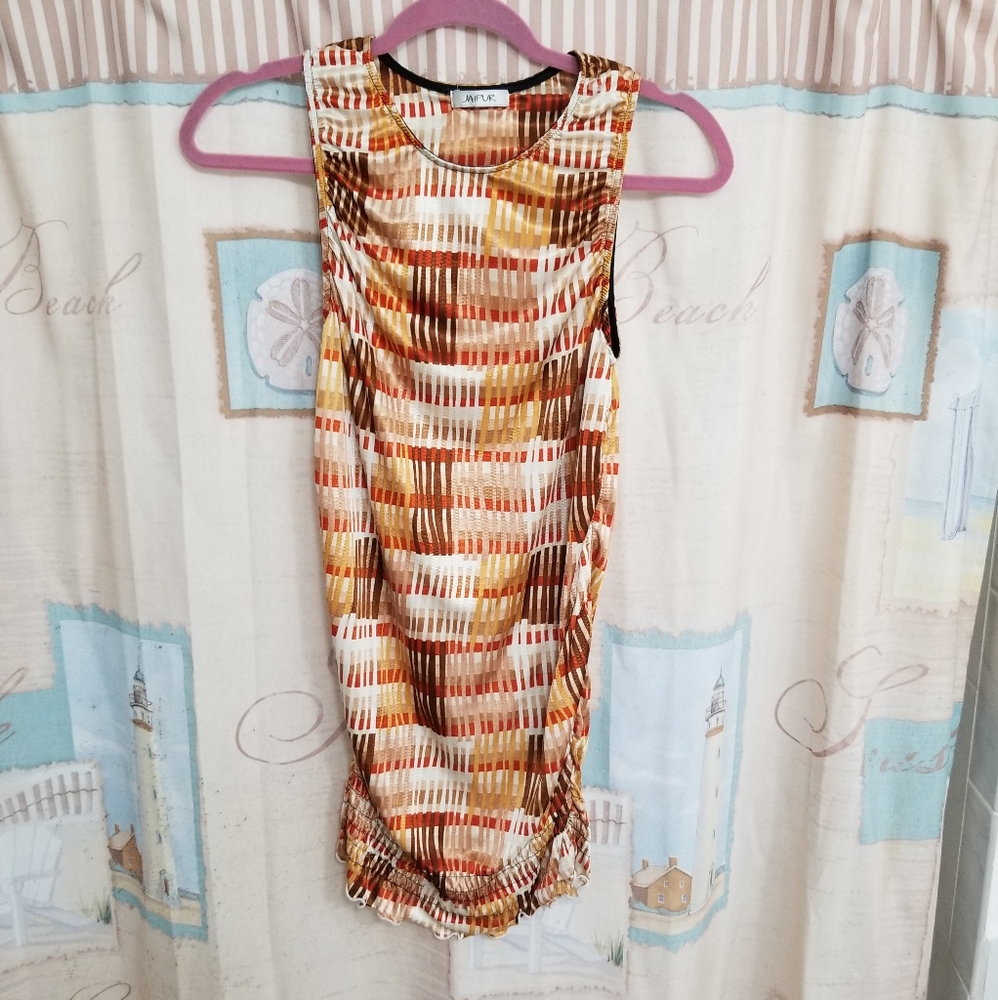🧡Pretty Jaipur Smocked Bottom Top